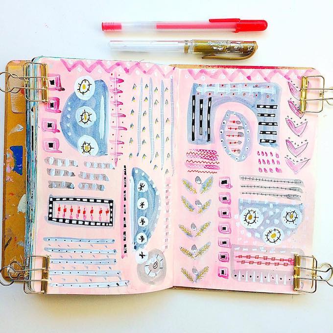 Samantha Russo sketchbook
