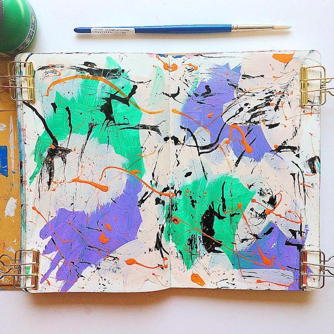 Samantha Russo sketchbook