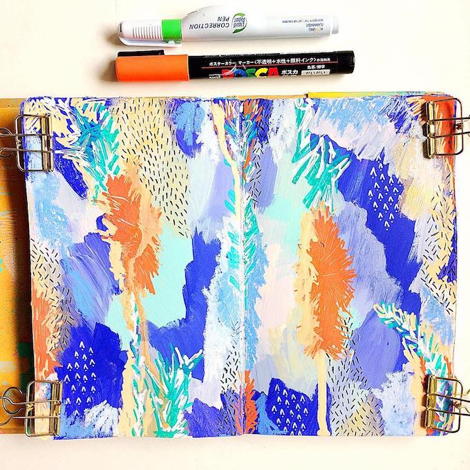 Samantha Russo sketchbook