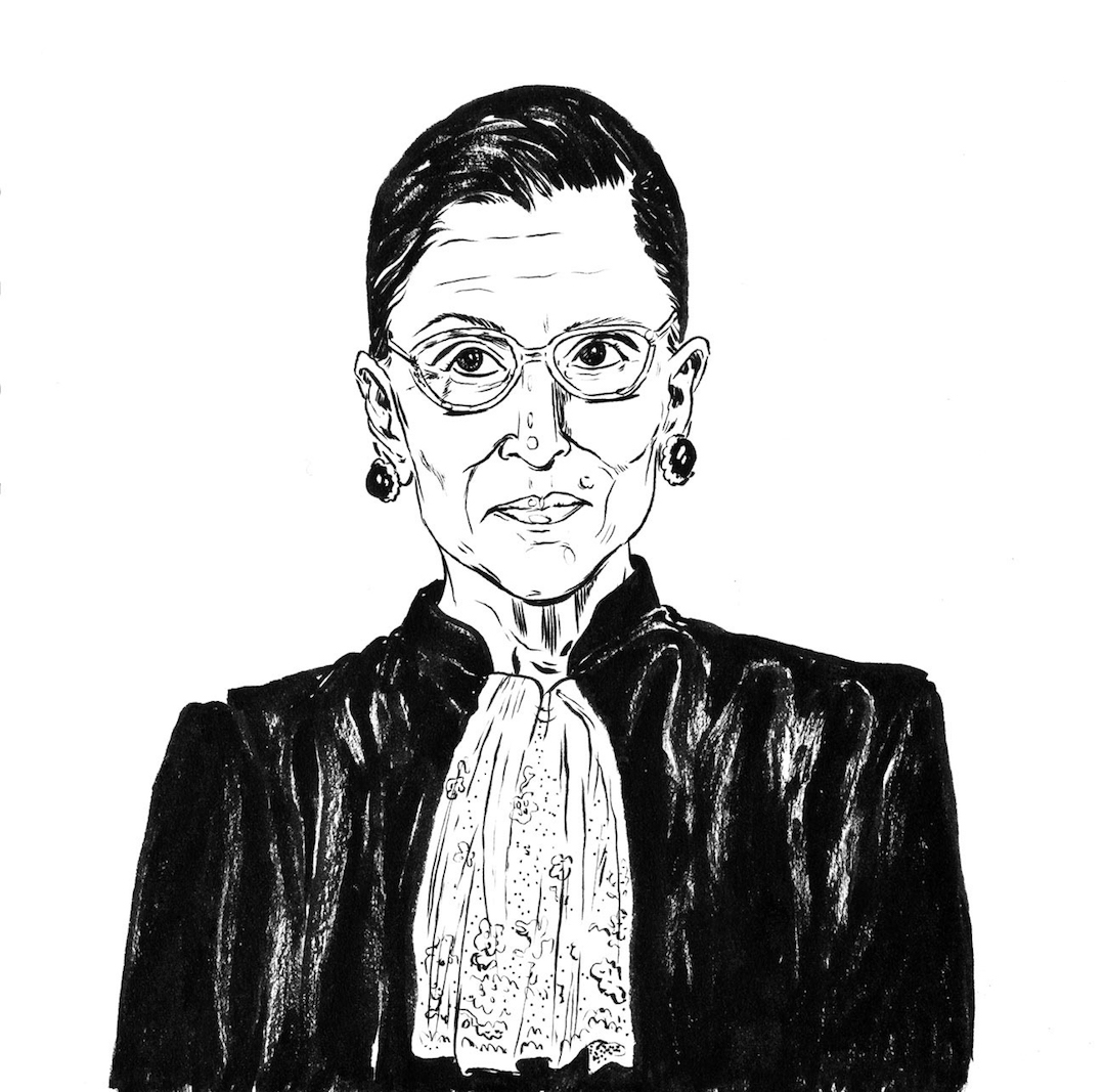 Famous Ladies Illustrations by Alexandra Beguez