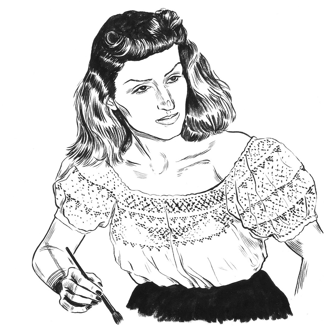 Famous Ladies Illustrations by Alexandra Beguez