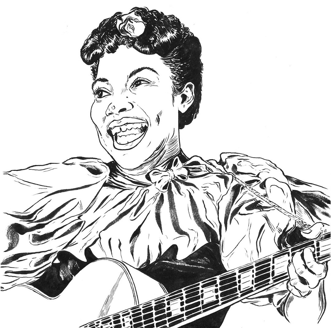 Famous Ladies Illustrations by Alexandra Beguez