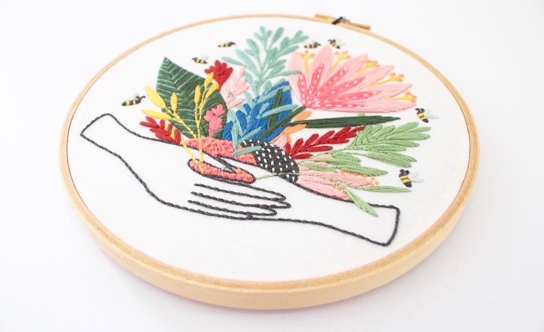 Modern Embroidery Patterns Highlight the Collaborative Nature of the Craft