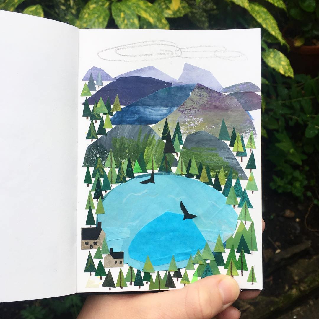 Sketchbook ideas from Clover Robin