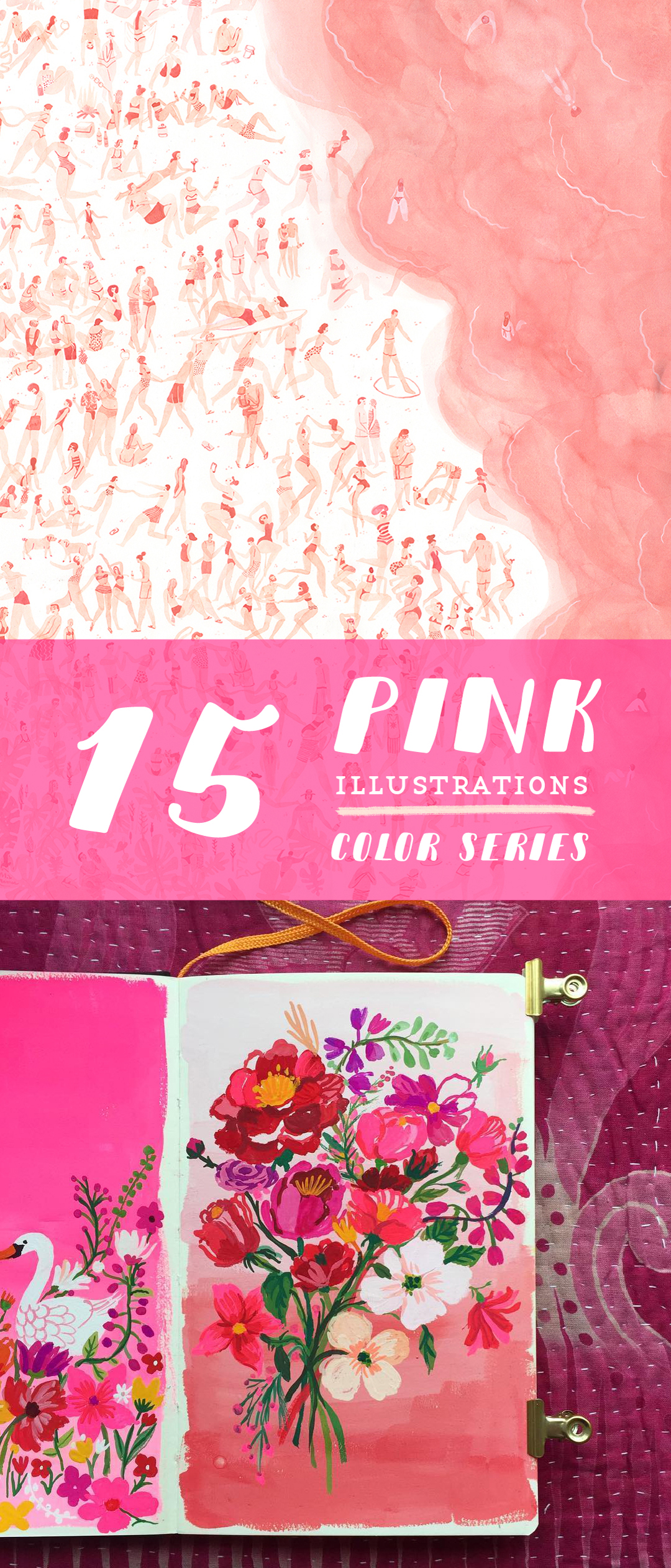 Pink Illustrations