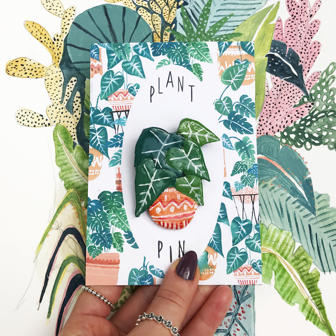 Jungle illustrations by Amber Davenport