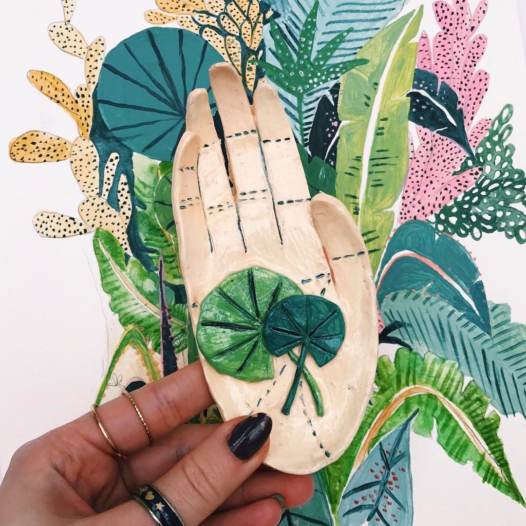 Jungle illustrations by Amber Davenport