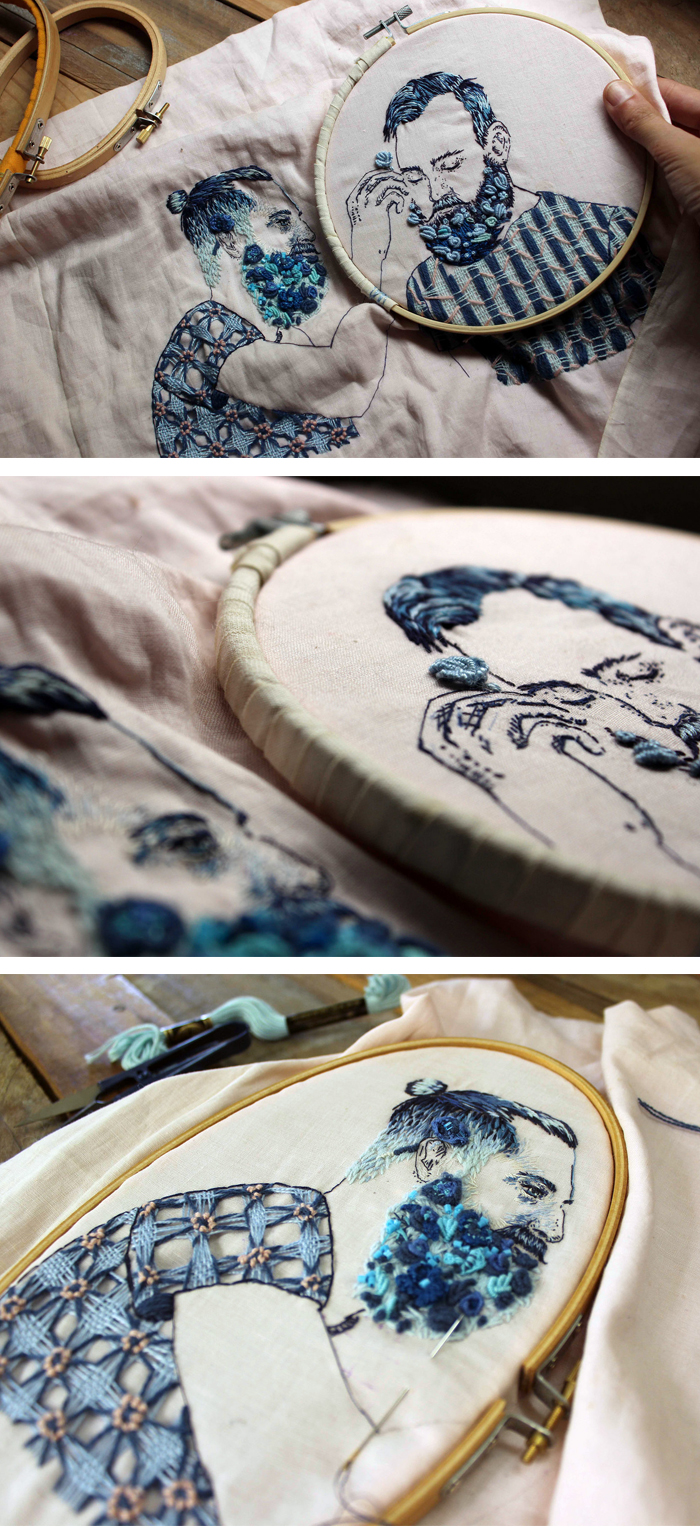 Embroidery by Bugambilo