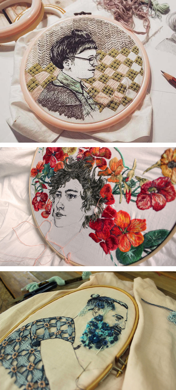 Embroidery by Bugambilo