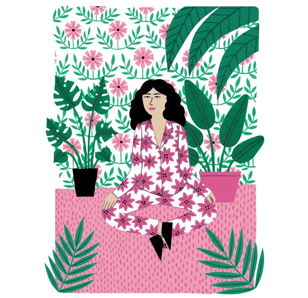 Decorative illustration by Hollly Maguire