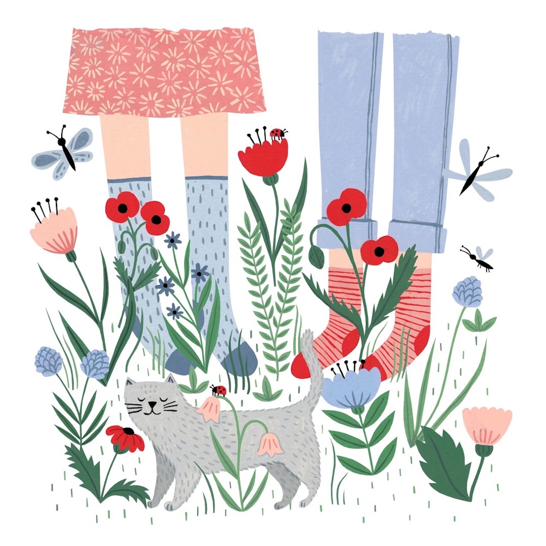 Decorative illustration by Hollly Maguire