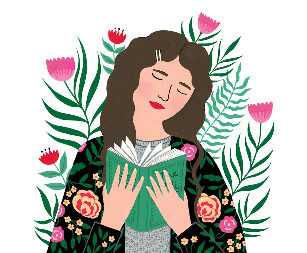 Decorative illustration by Hollly Maguire