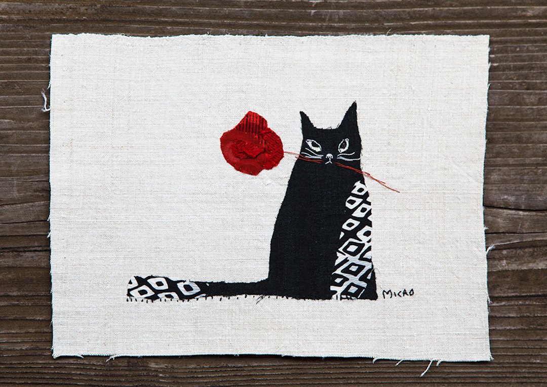 Appliqué illustrations by Mika Hirasa