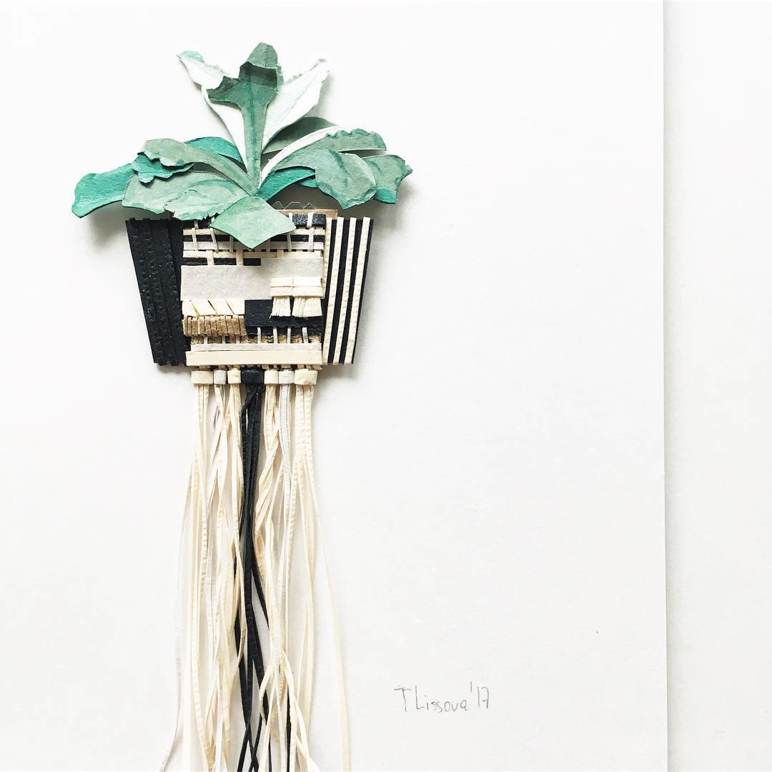 Paper plants by Lissova Craft