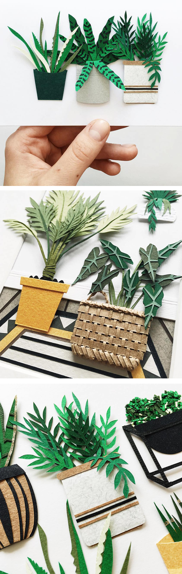 Paper plants by Lissova Craft