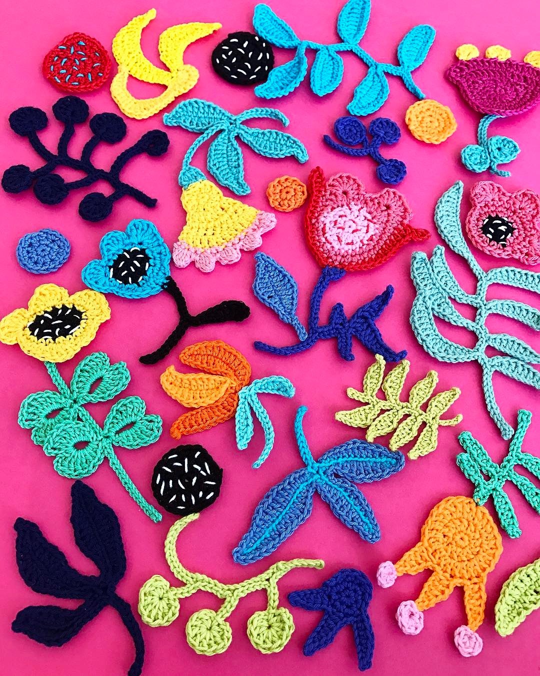 Crochet art by Tuija Heikkinen