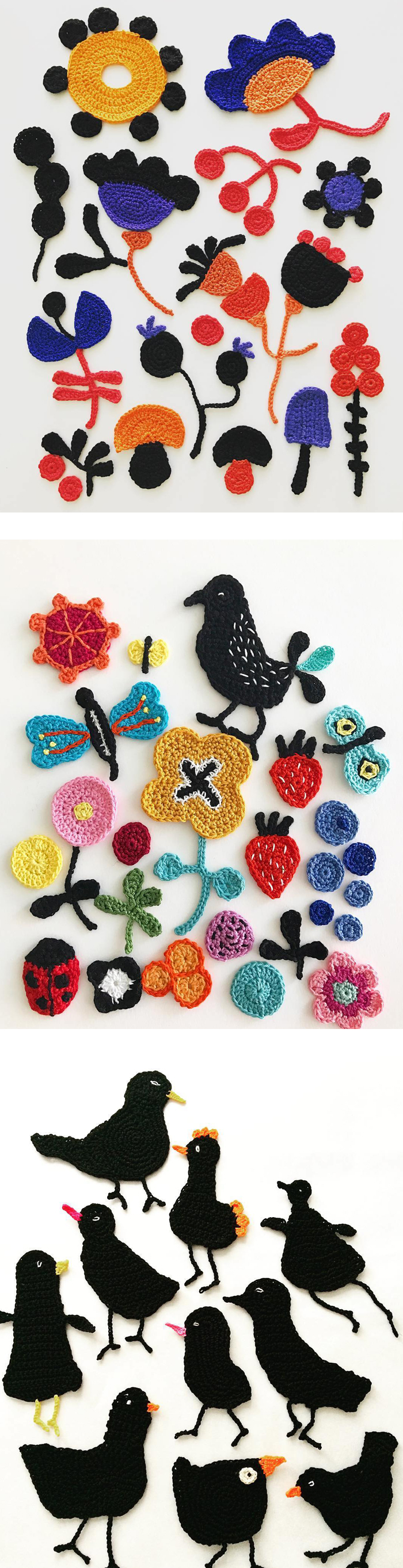 Crochet art by Tuija Heikkinen