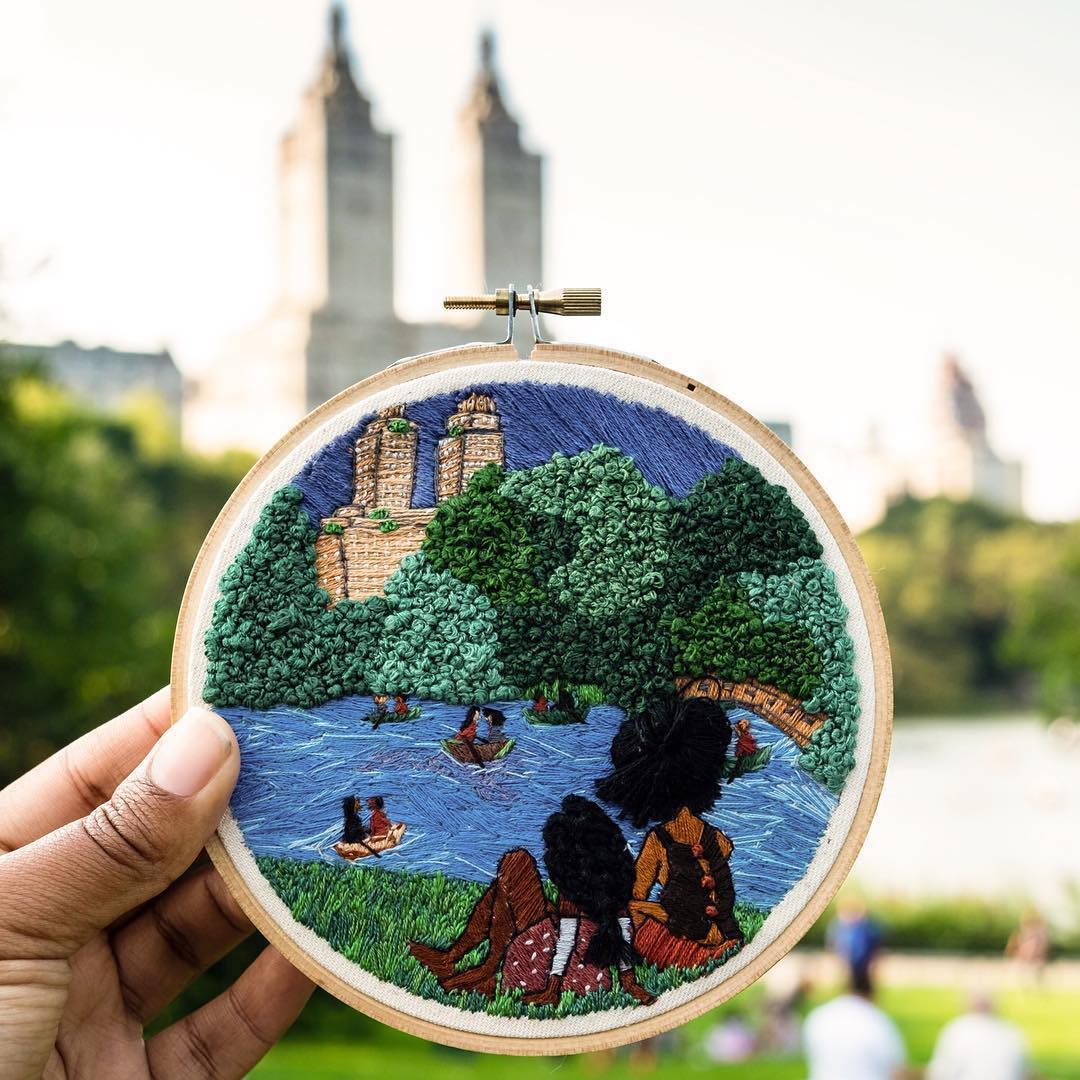 Embroidery by Vesha Parker