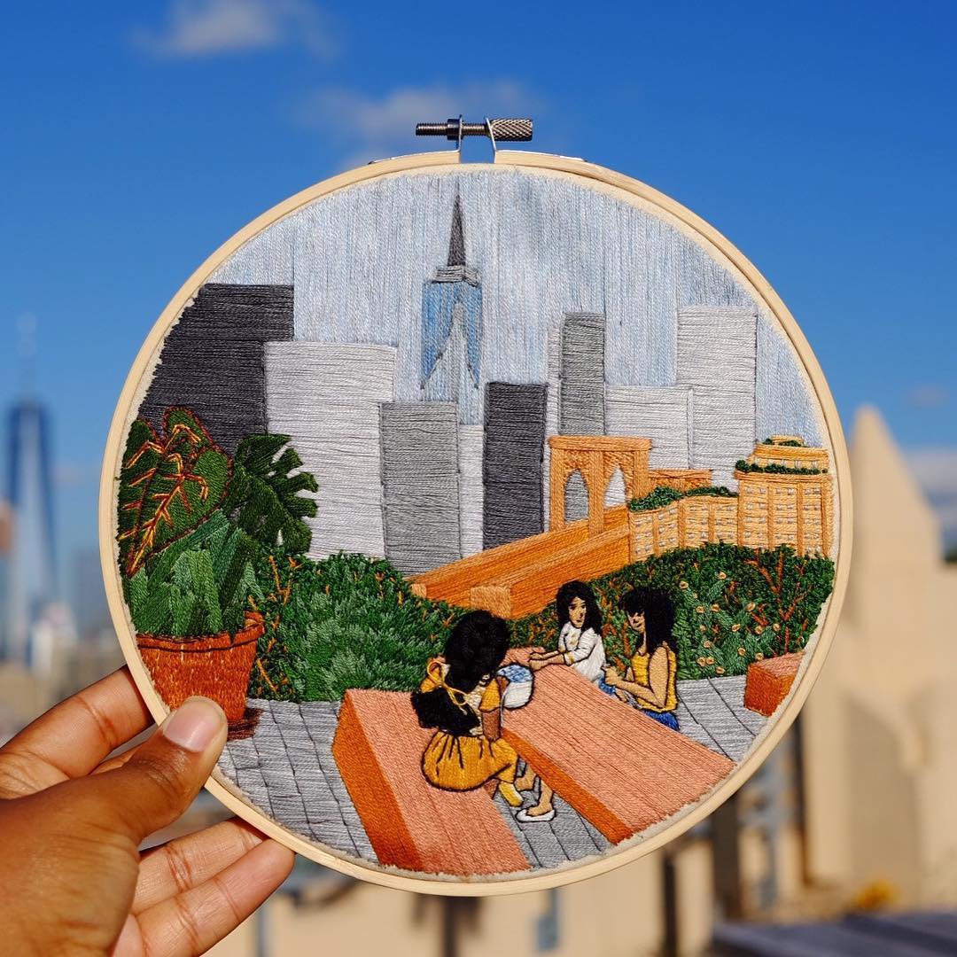 Embroidery by Vesha Parker