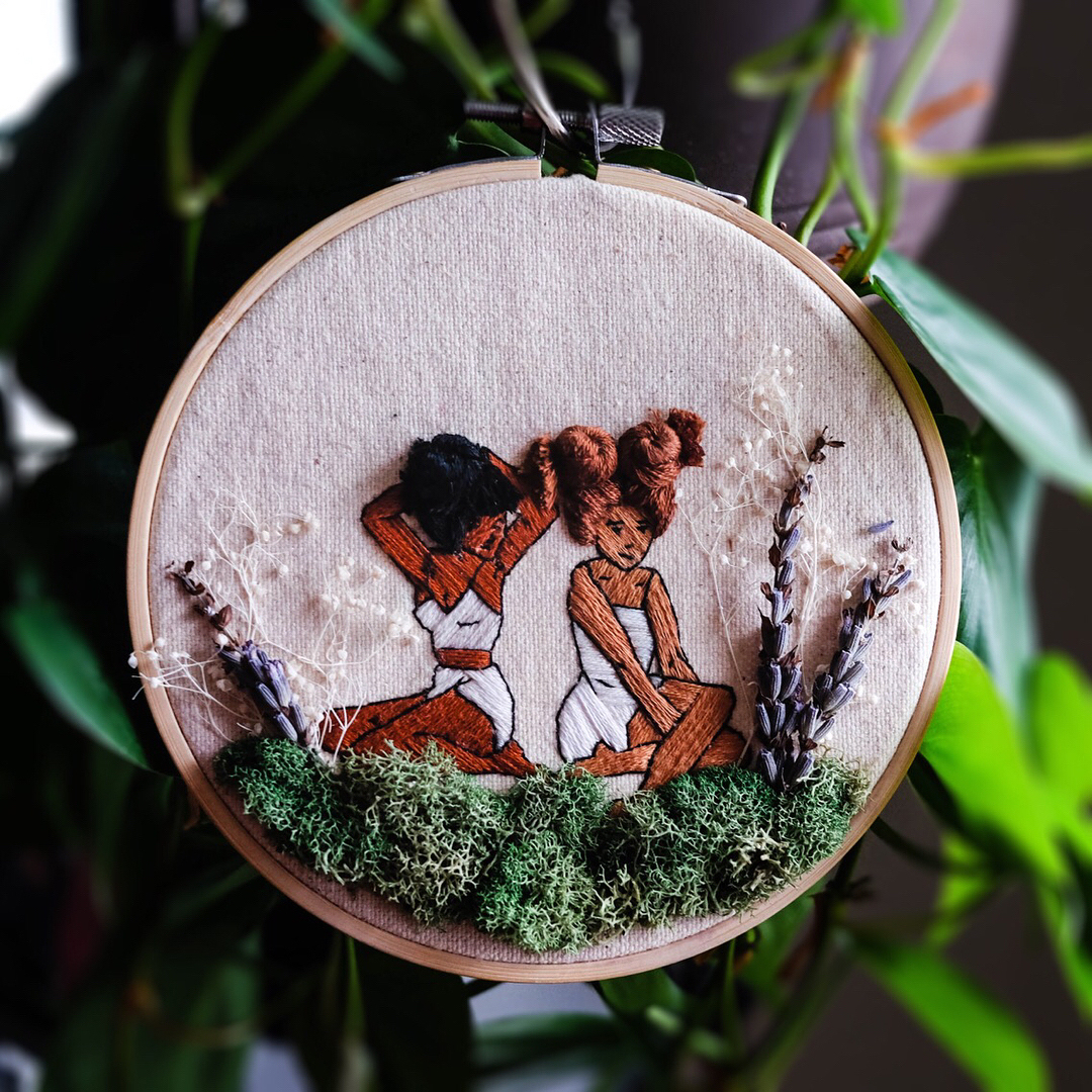 Embroidery by Vesha Parker