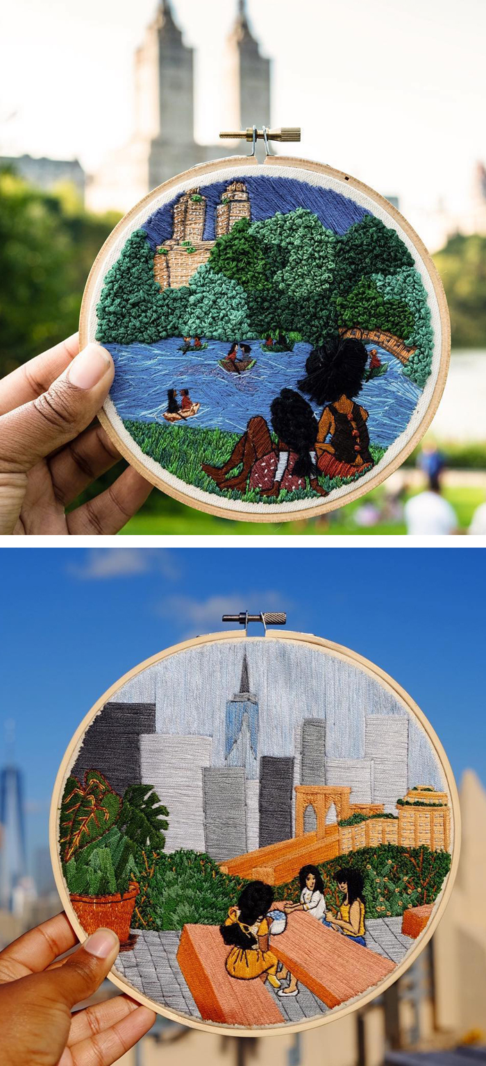 Embroidery by Vesha Parker