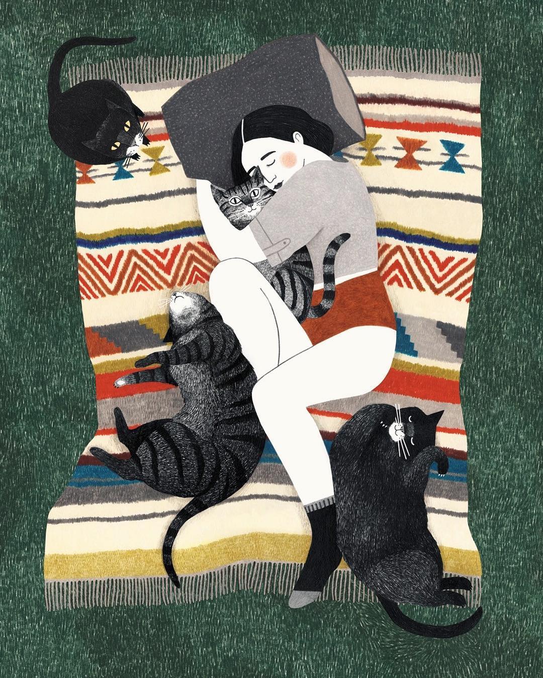 Illustration work by Lieke van der Vorst 