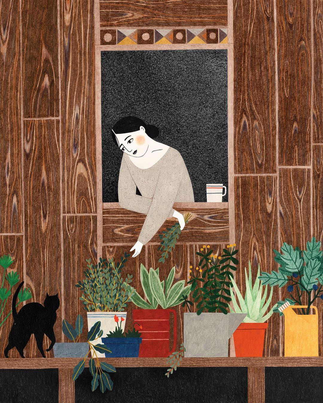 Illustration work by Lieke van der Vorst 