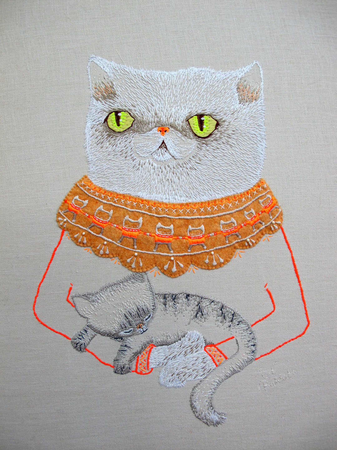 Cat Illustration 