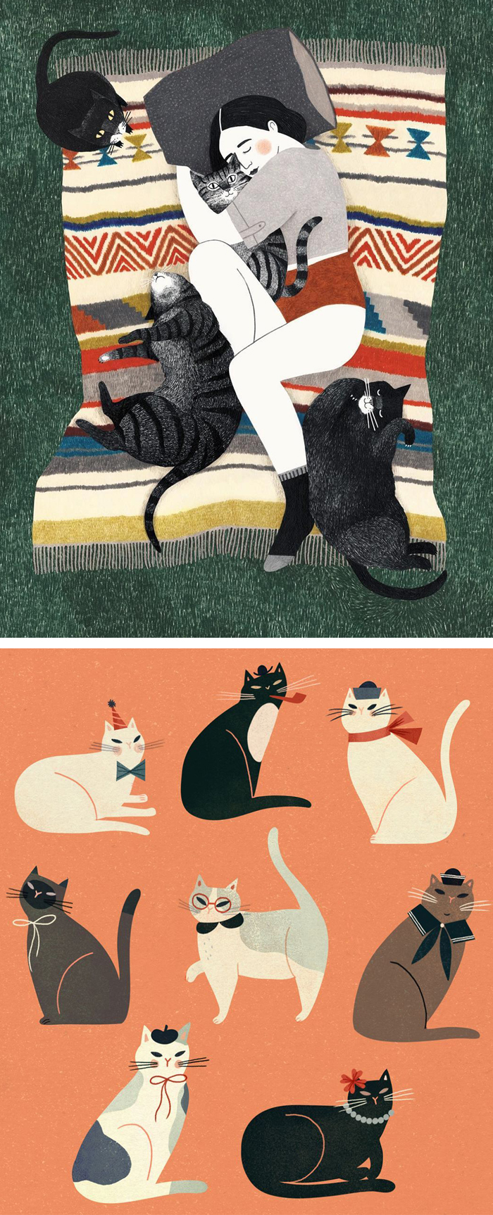 Cat Illustrations 