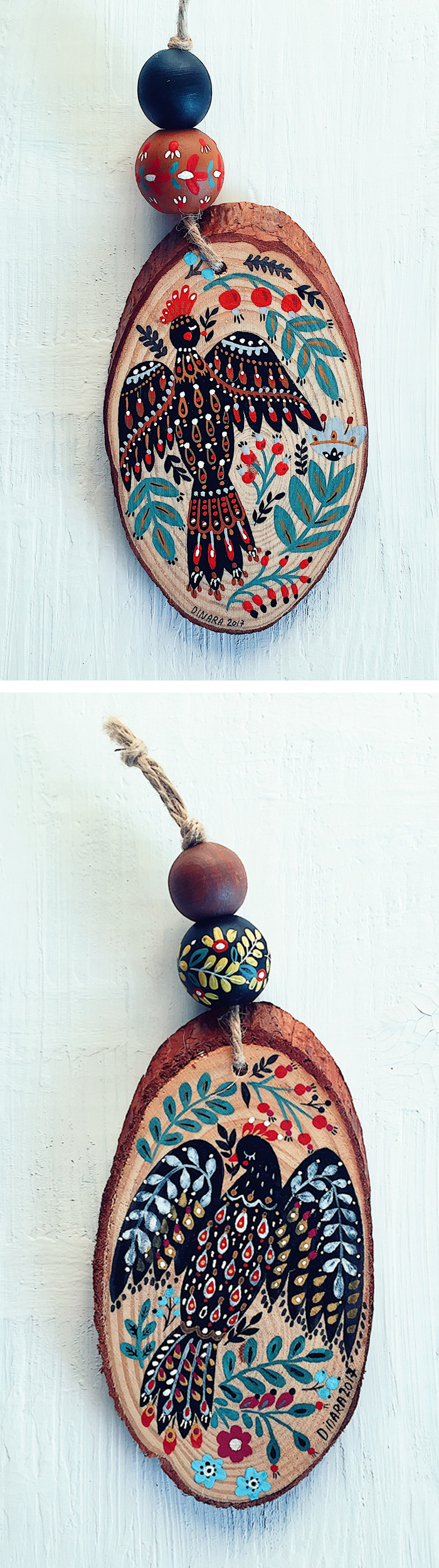 Holiday ornaments by Dinara Mirtalipova