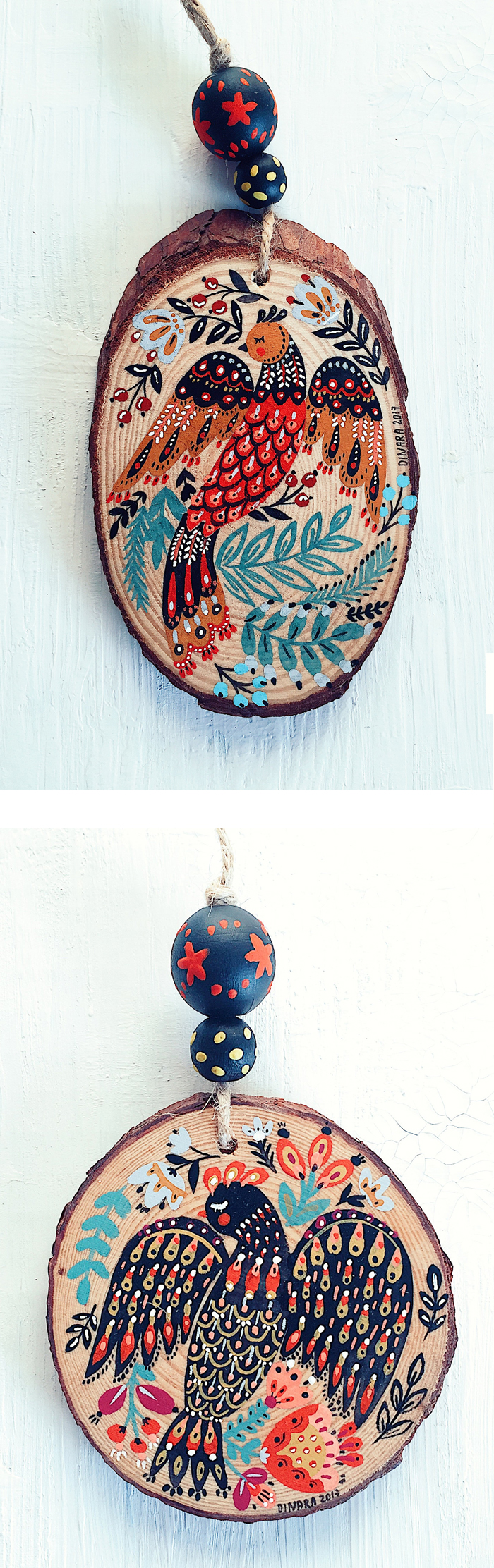 Holiday ornaments by Dinara Mirtalipova