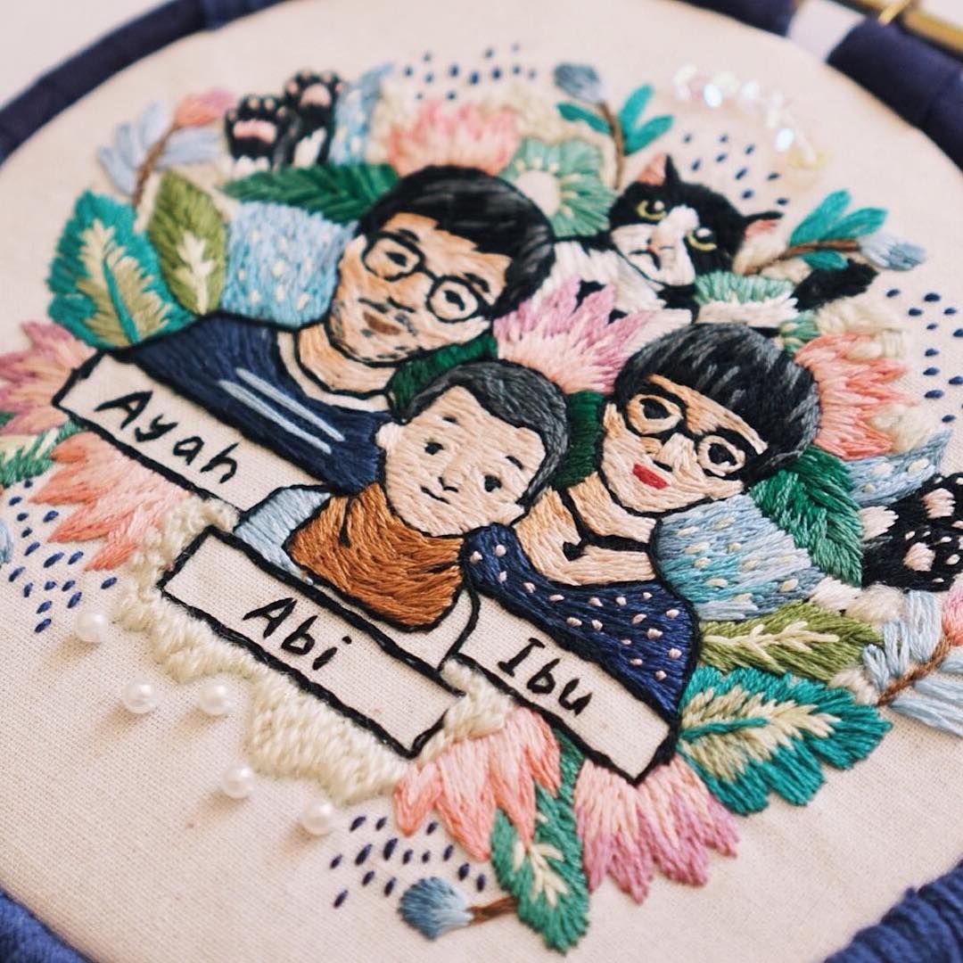 Embroidery by Cub Club