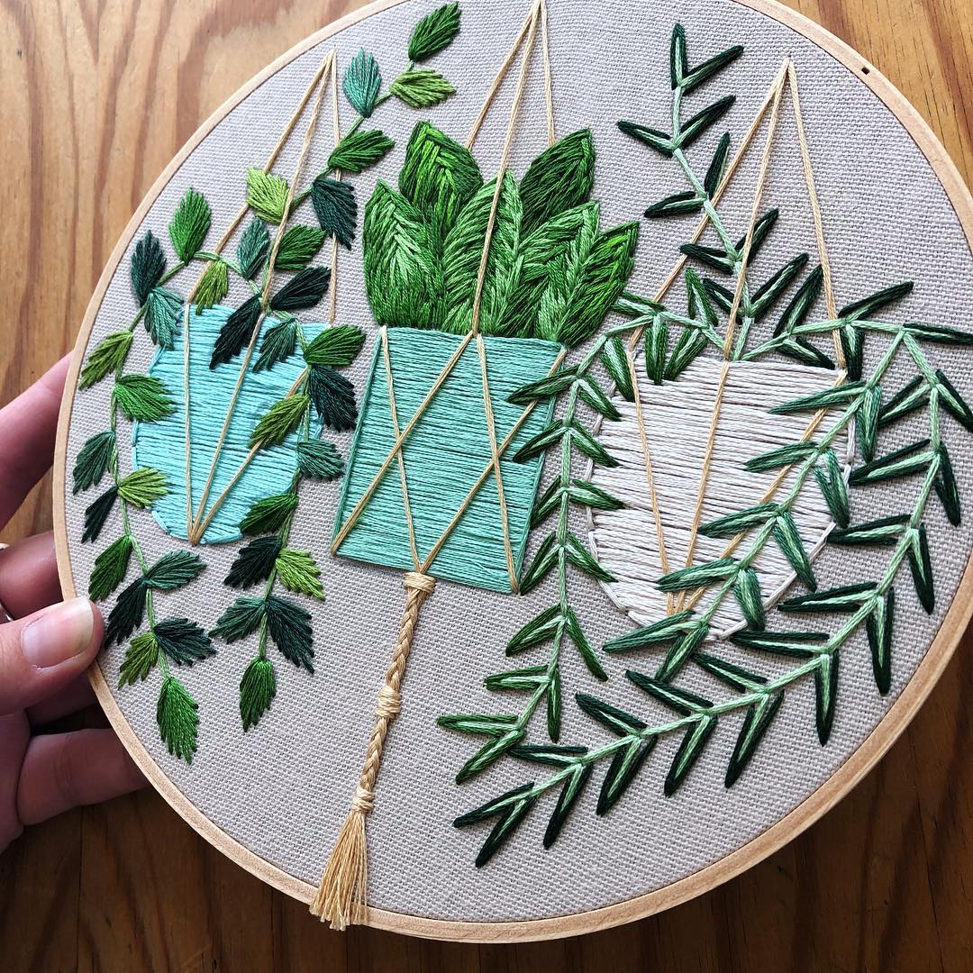 Embroidery by Liisa Mason