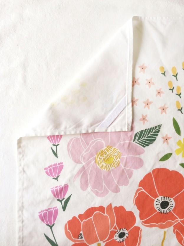 Lisa Rupp Illustrates Entire Gardens on Dishtowels - Brown Paper Bag