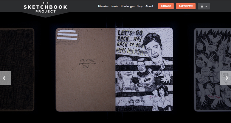 the sketchbook project