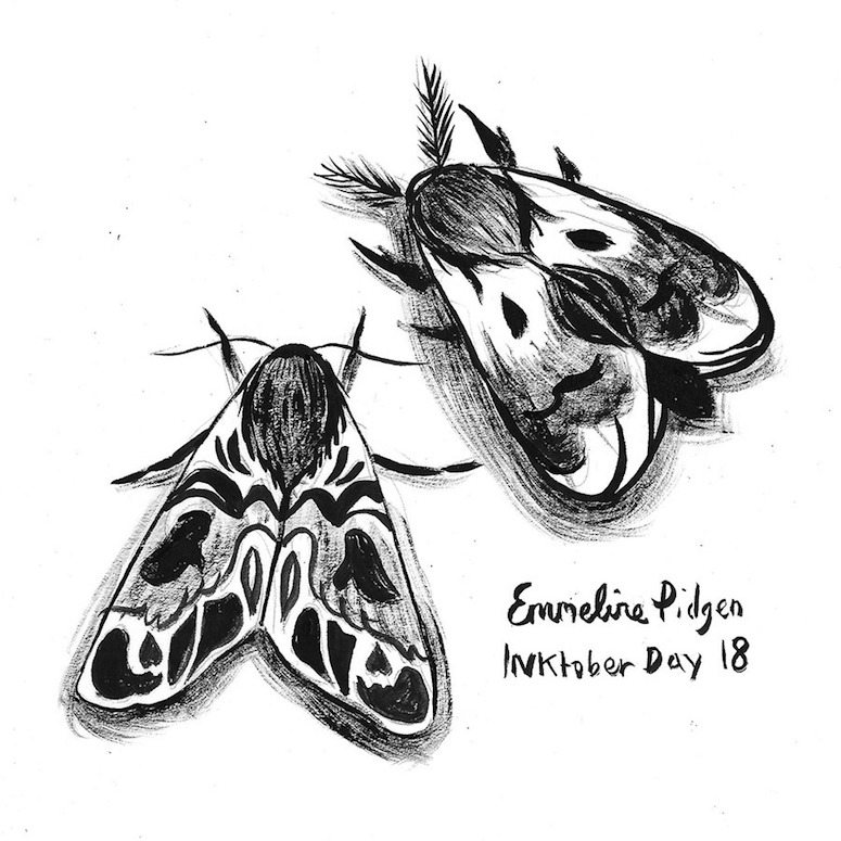 Emmeline Pidgen inktober