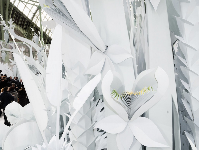 The Design Files: Paper Flowers for Chanel