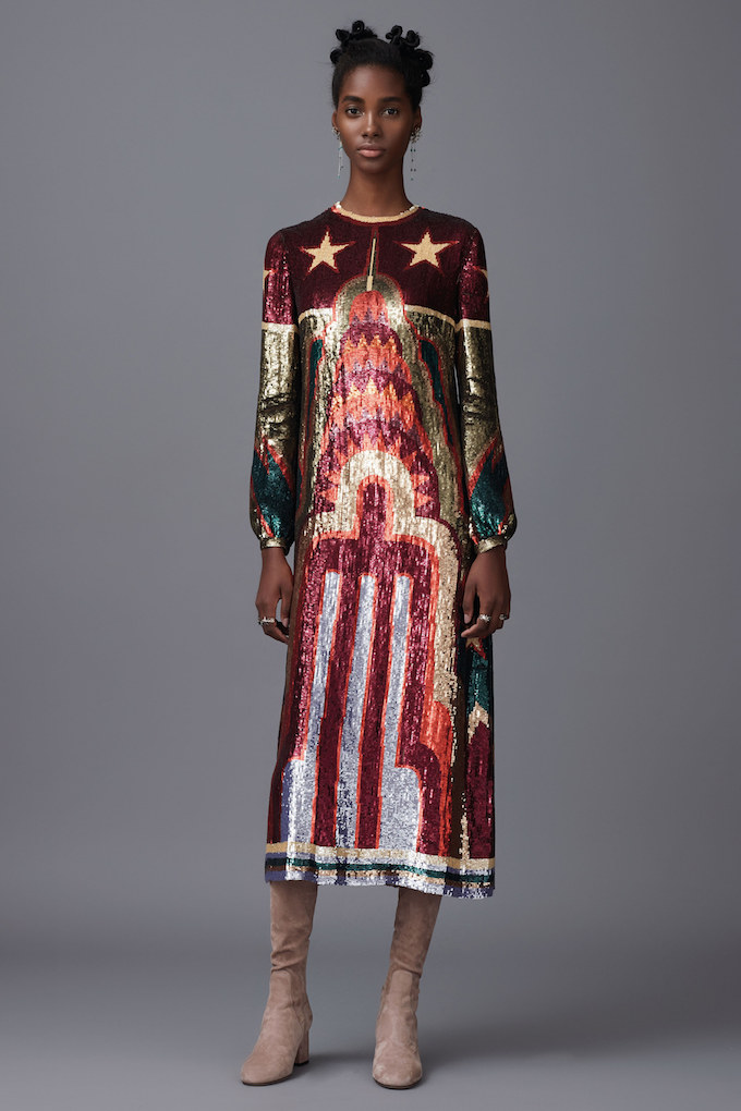Embroidered fashion