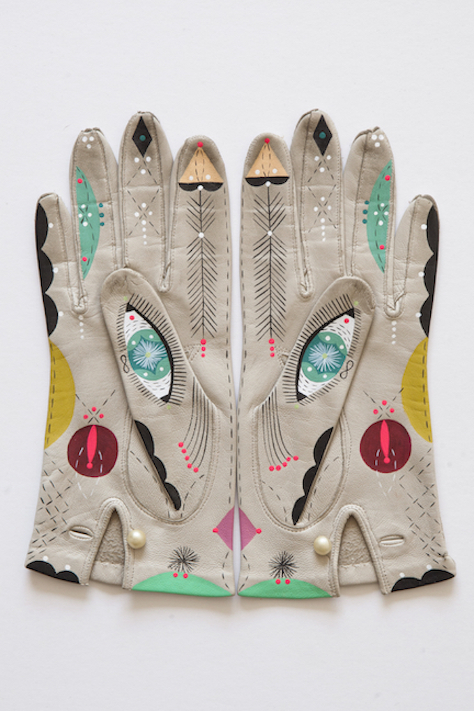 Cosmic Animal Gloves by Bunnie Reiss 