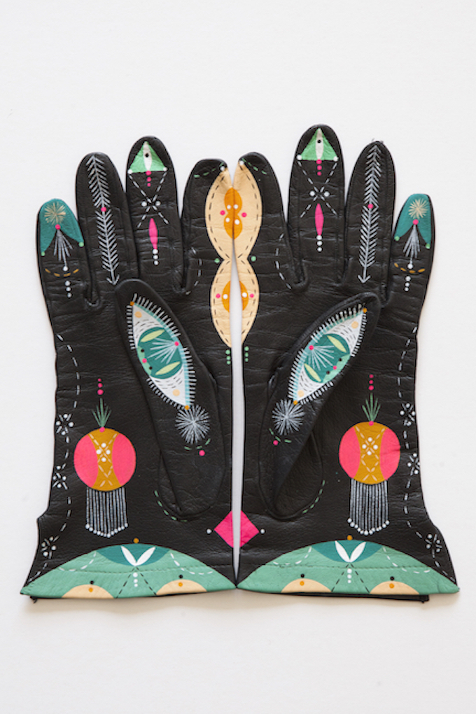 Cosmic Animal Gloves by Bunnie Reiss 