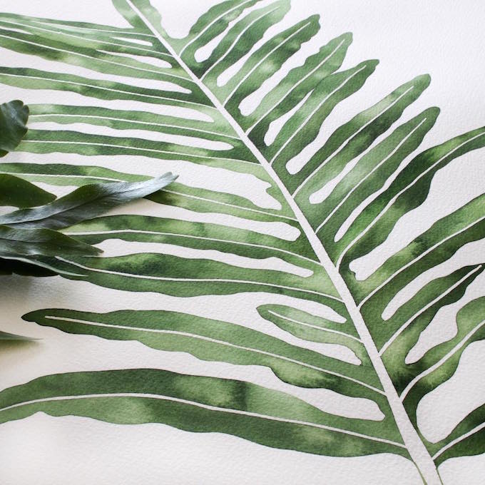 Plant paintings by Living Pattern