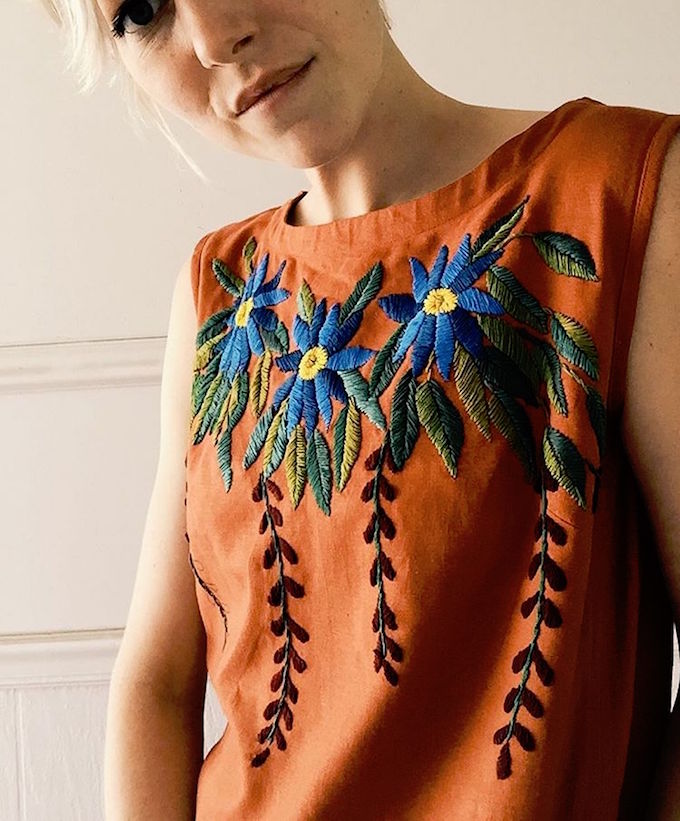 Embroidery by Tessa Perlow