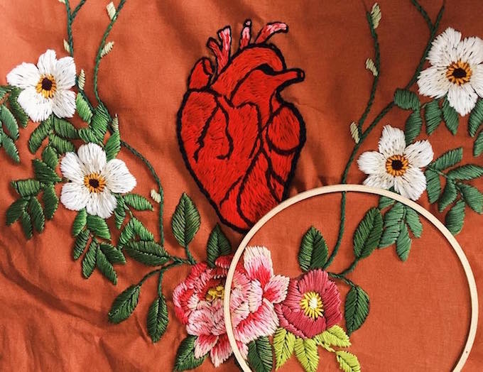 Embroidery by Tessa Perlow