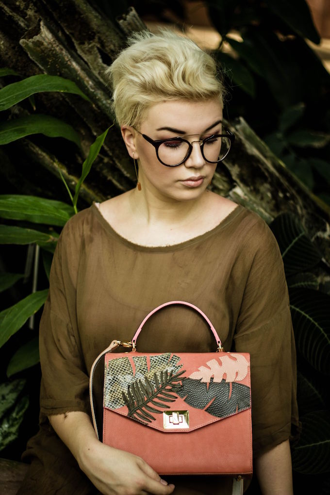 Timrose applique leather bags