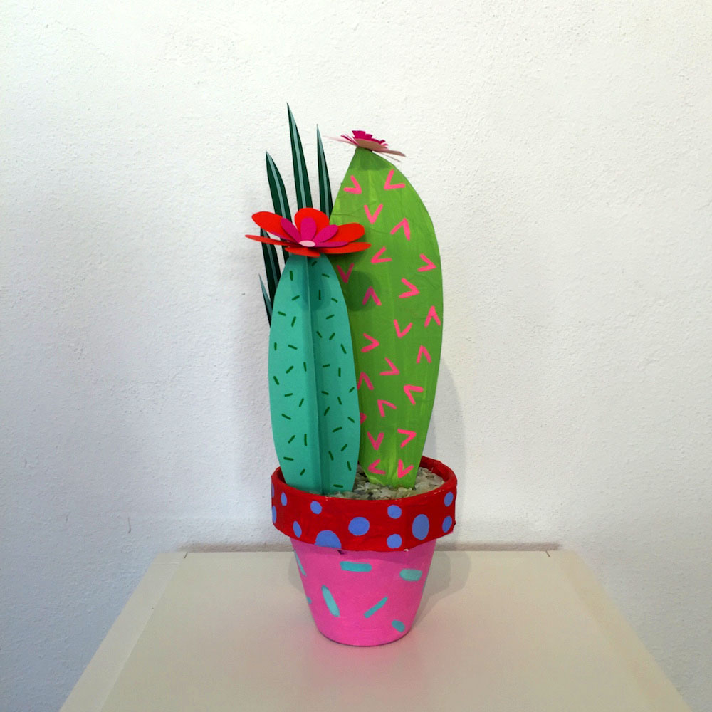 Kim Sielbeck paper cacti