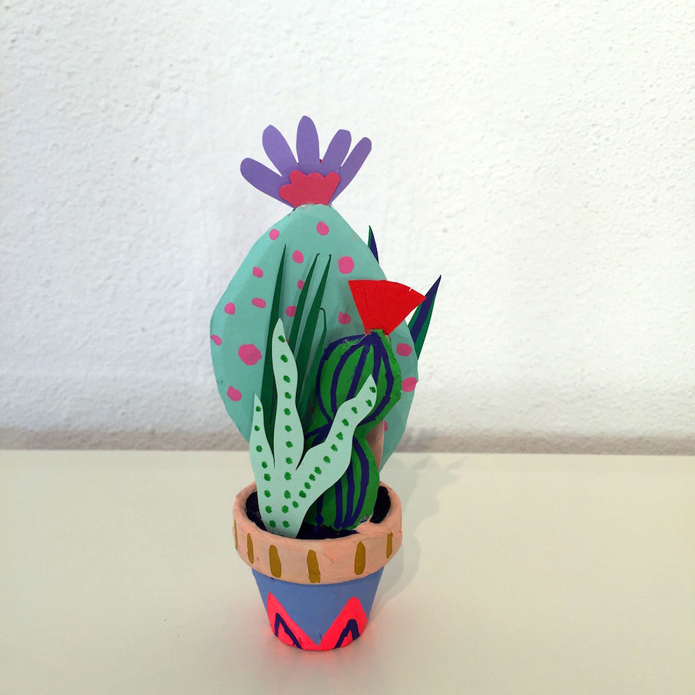 Kim Sielbeck paper cacti