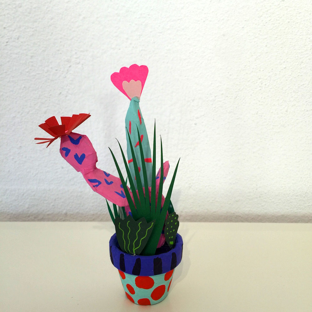 Kim Sielbeck paper cacti