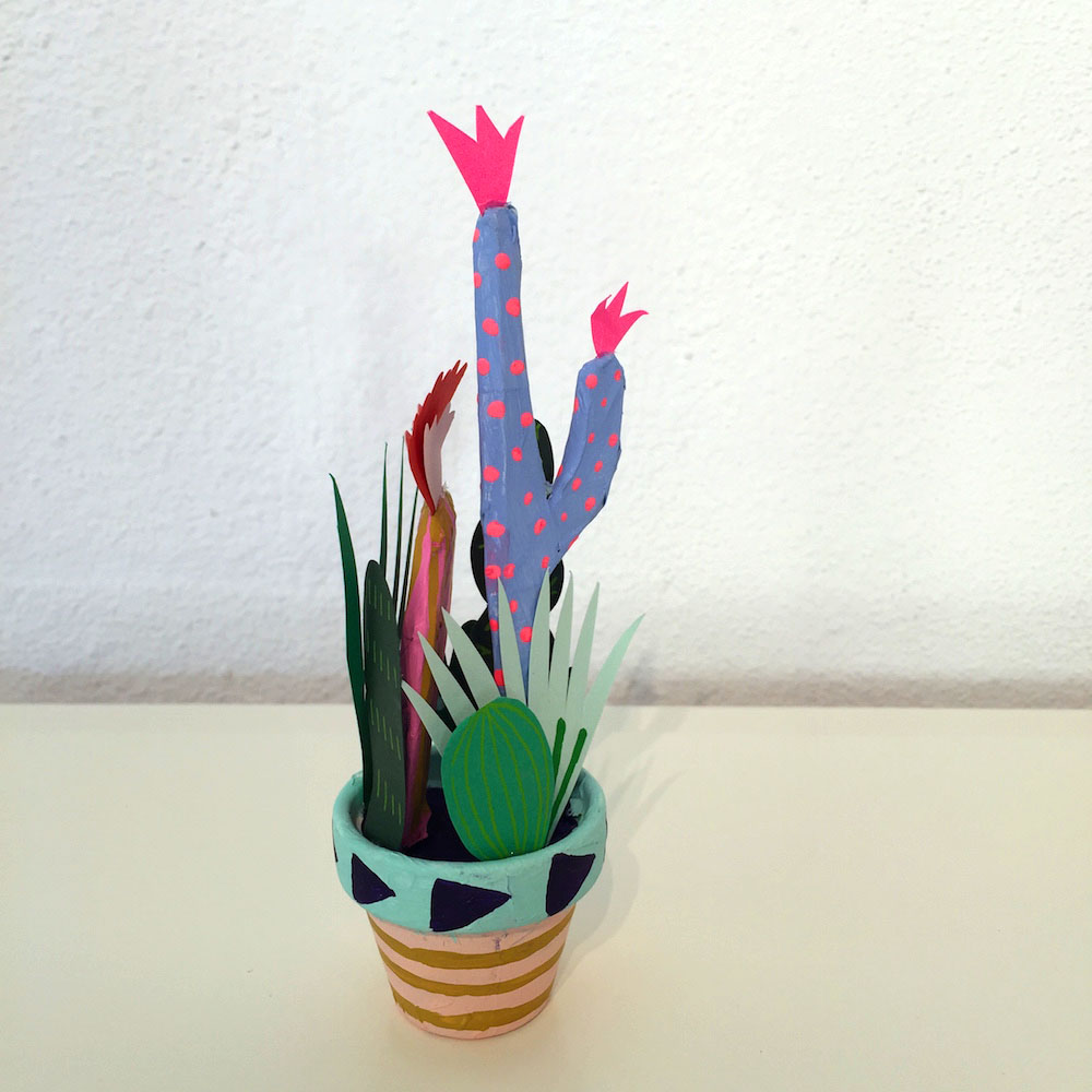 Kim Sielbeck paper cacti