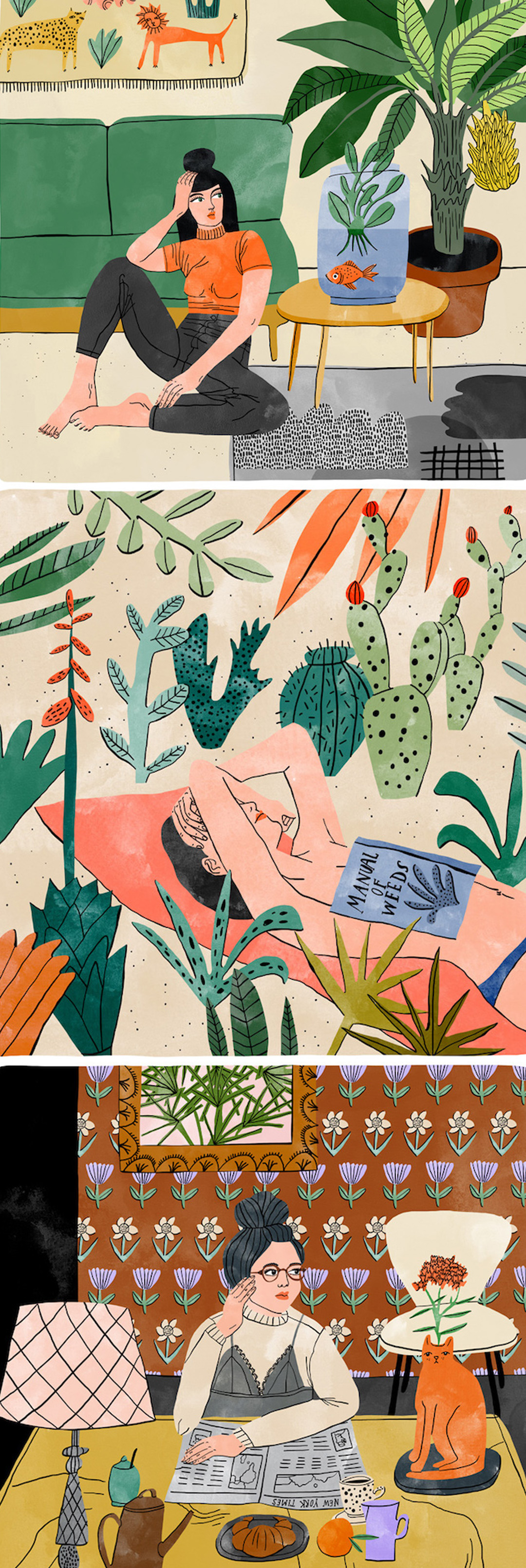 Illustrations by Bodil Jane