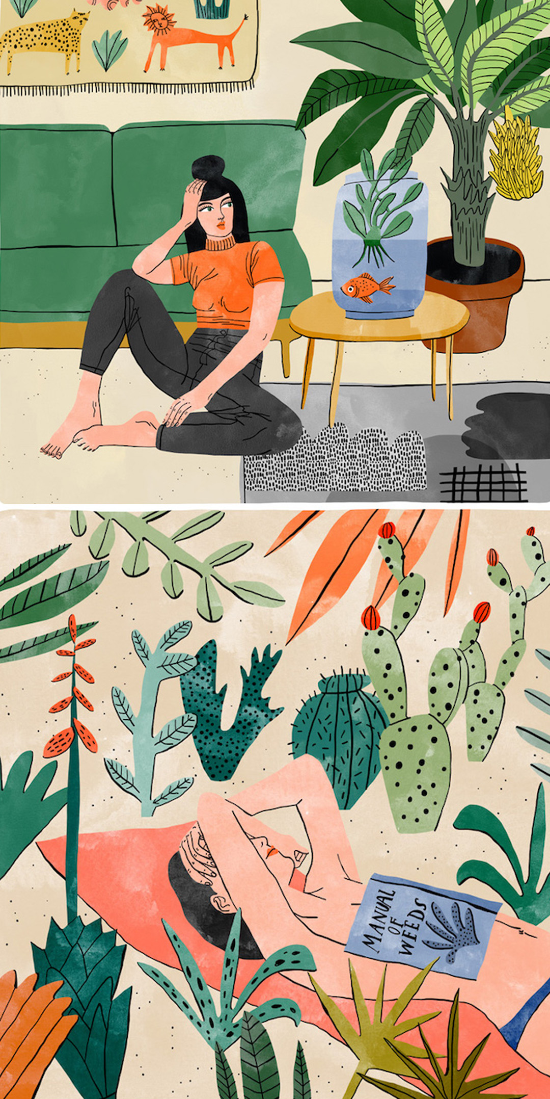 Illustrations by Jane Bodil